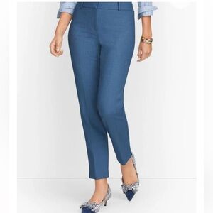 TALBOTS HAMPSHIRE ANKLE PANTS - HEATHER,Sz.10!NWT